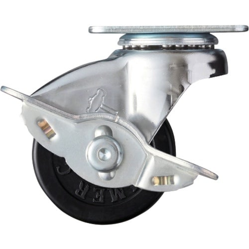 ハンマー プレート式キャスター 自在(ストッパー付