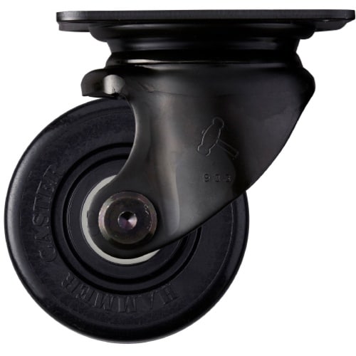 ハンマー 低床式重荷重用キャスター 自在 車輪径7