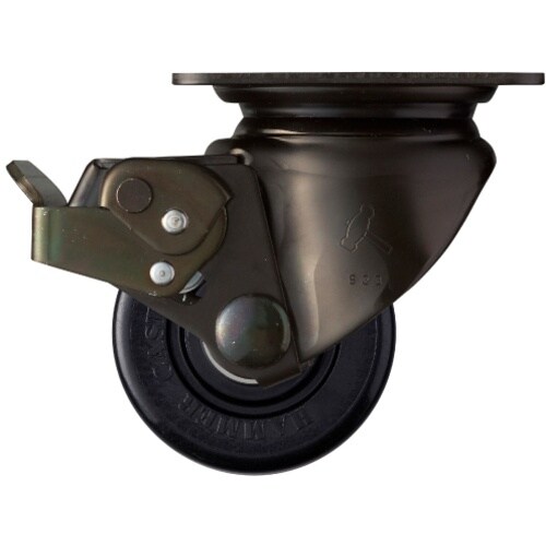 ハンマー 低床式重荷重用キャスター 自在(ストッパ