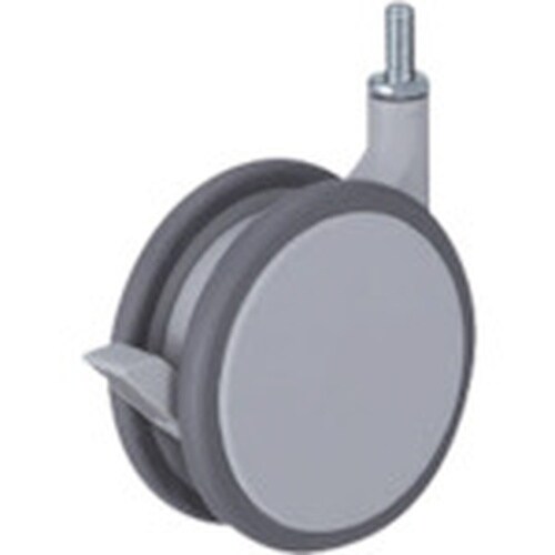 ハンマー 双輪ねじ込み旋回式ウレタン車輪 100m