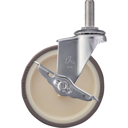ハンマー ステンレス製ねじ込み式キャスター 320