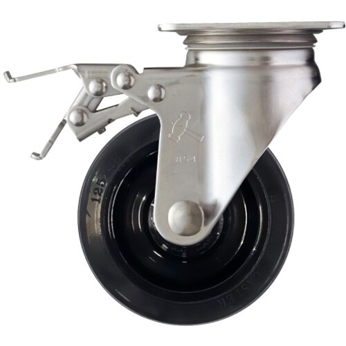 ハンマー Sシリーズオールステンレス 旋回式ゴム車