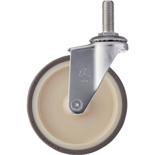 ハンマー ステンレス製ねじ込み式キャスター 320