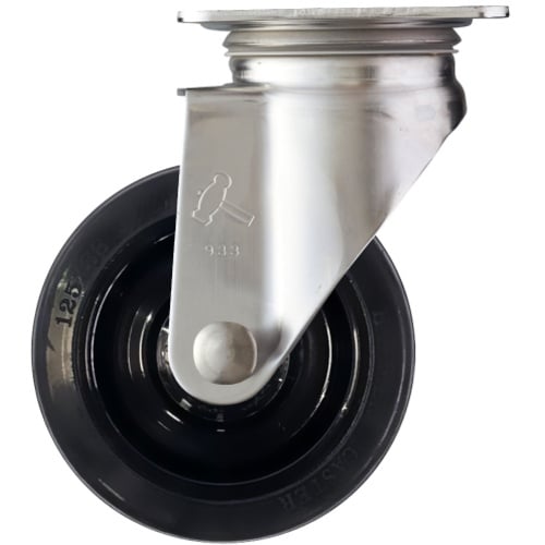 ハンマー Sシリーズオールステンレス 旋回式ゴム車