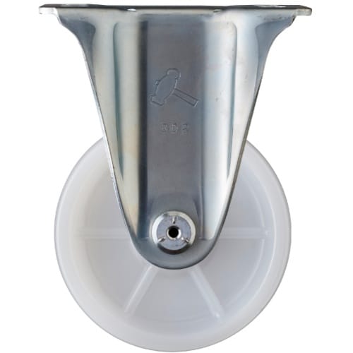 ハンマー 固定式ナイロン車輪 100mm