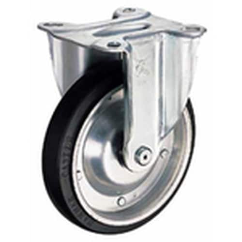 ハンマー 固定式ゴム車輪(ローラーベアリング)20