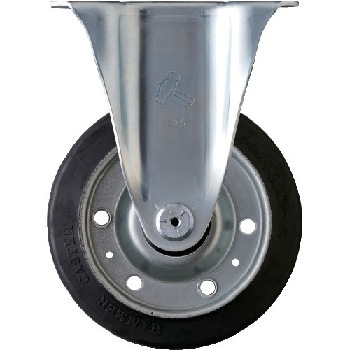 ハンマー 固定式ゴム車輪(ローラーベアリング)15