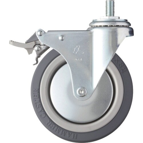 ハンマー ねじ込み式キャスター 自在(トータルロッ