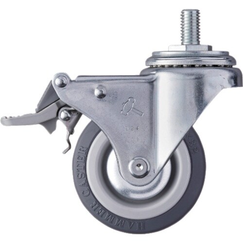 ハンマー ねじ込み式キャスター 自在(トータルロッ