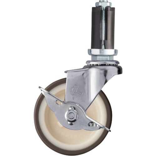 ハンマー パイプ差込み式キャスター 自在(ストッパ