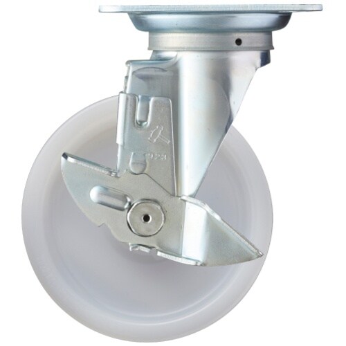 ハンマー プレート式キャスター 自在(ストッパー付
