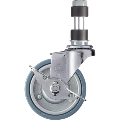 ハンマー パイプ差込み式キャスター 自在(ストッパ