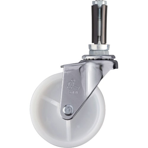 ハンマー パイプ差込み式キャスター 自在 車輪径7