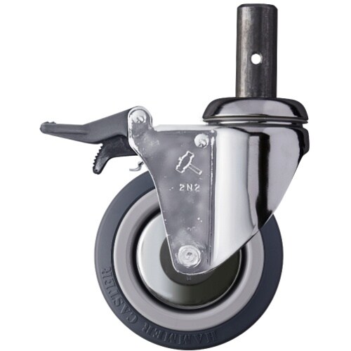 ハンマー 差込み旋回式ウレタン車輪(ナイロンホイー