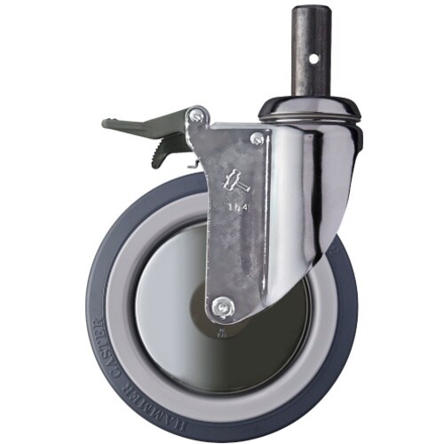 ハンマー 差込み旋回式ウレタン車輪(ナイロンホイー