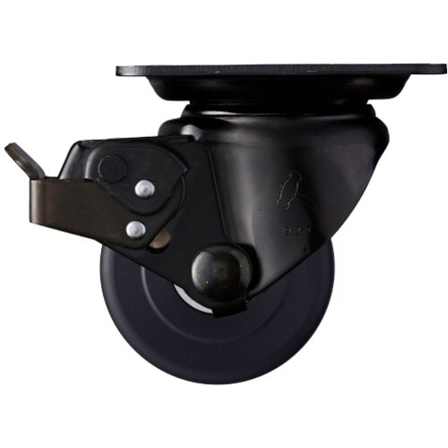 ハンマー 低床式重荷重用キャスター 自在(ストッパ