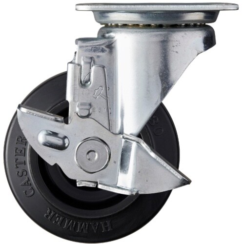 ハンマー 旋回式ゴム車輪(ナイロンホイール・ラジア