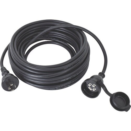 NICHIDO 防雨延長コード 三相200V 20