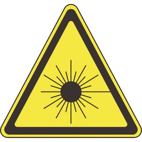 緑十字 レーザステッカー標識 レーザ−A(大) 5
