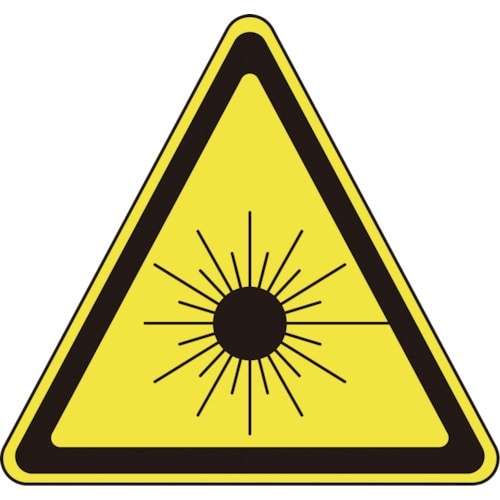 緑十字 レーザステッカー標識 レーザ−A(小) 2