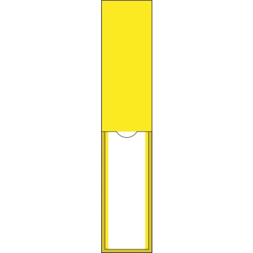 緑十字 責任者氏名標識 黄無地タイプ 名122 1