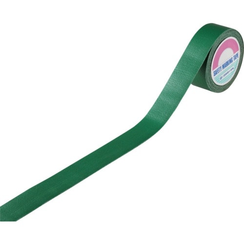 緑十字 屋外用ラインテープ 緑 RTG−5 50m