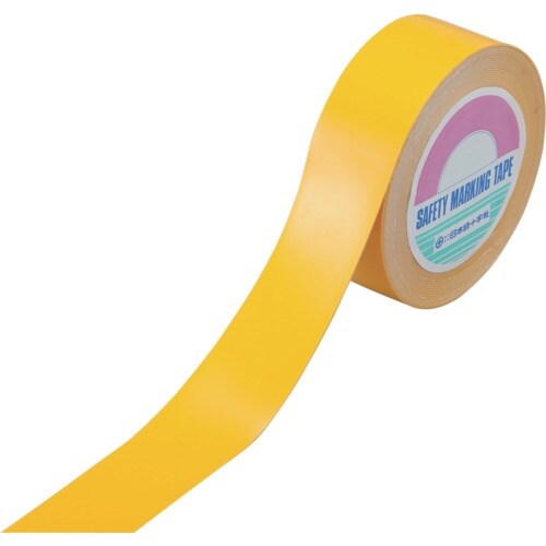 緑十字 ラインテープ 黄 RTY−5B 50mm幅