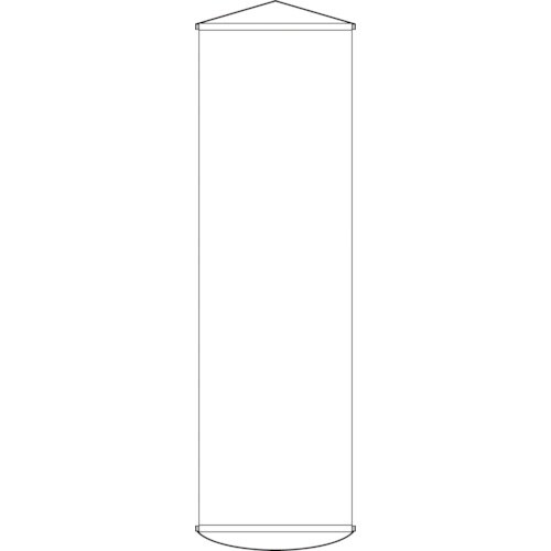 緑十字 垂れ幕(懸垂幕) 白無地タイプ 幕100(