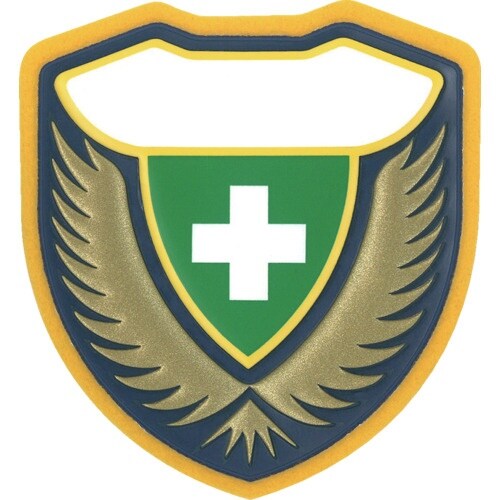 緑十字 立体ワッペン(胸章) (衛生マーク)○○