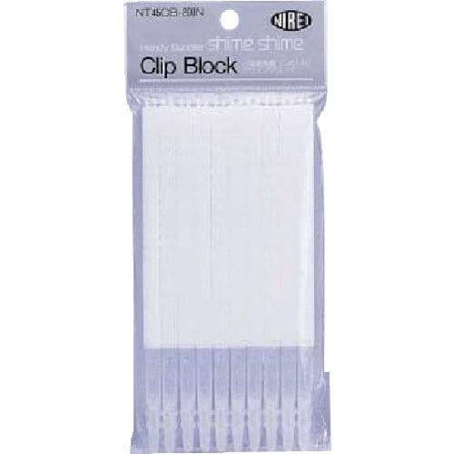 仁礼 しめしめ45結束機用スペアクリップ白 (20