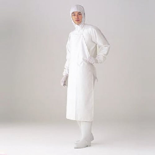 GOLDWIN 耐薬品エプロン 白