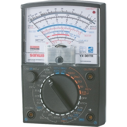 SANWA アナログマルチテスタ 1000V測定可