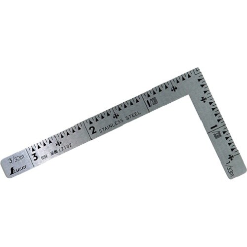 シンワ 小型曲尺 三寸法師 寸目盛