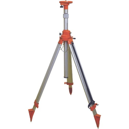 シンワ ハンドル式 エレベーター三脚 3m