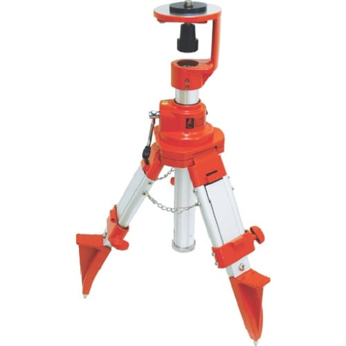 シンワ ハンドル式 エレベーター三脚スライド式 短