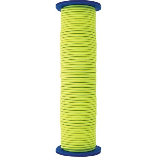 シンワ ゴム水糸 リール巻 蛍光イエロー 30m