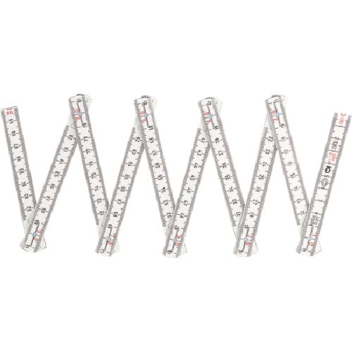 シンワ ファイバー折尺10折