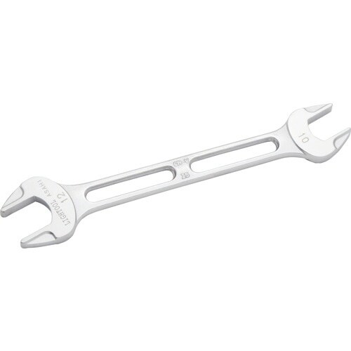 ASH ライツールやり形両口スパナ10mm×12m