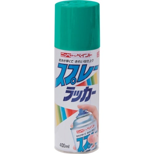 ニッぺ スプレーラッカー 400ml エメラルドグ
