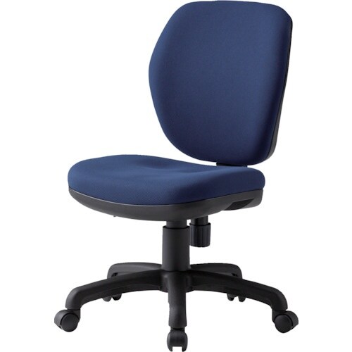 TOKIO オフィスチェア 肘なし ネイビー