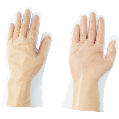 AS ナビフィット手袋PE S100枚入