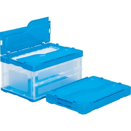 サンコー フタ一体型折りたたみコンテナー 5589