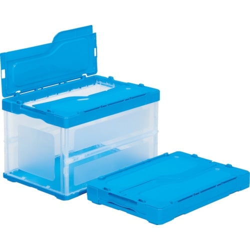 サンコー フタ一体型折りたたみコンテナー 5589