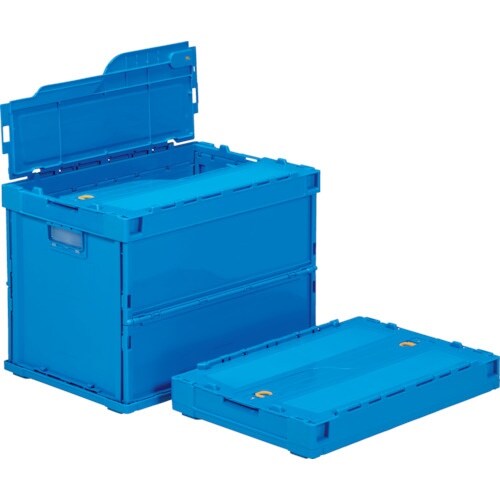 サンコー フタ一体型折りたたみコンテナー 5593