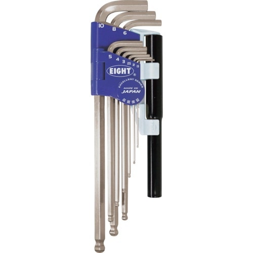 EIGHT 六角棒スパナ ボールポイント エキスト