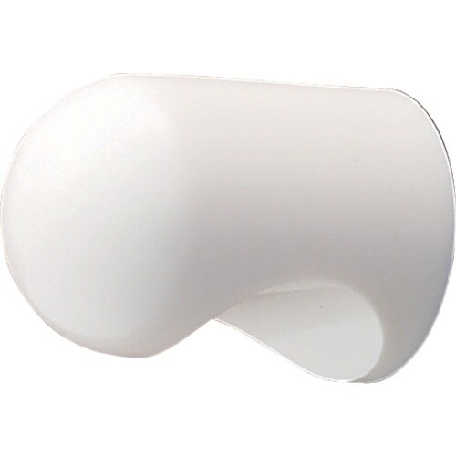 光 プラつまみ 白 20mm