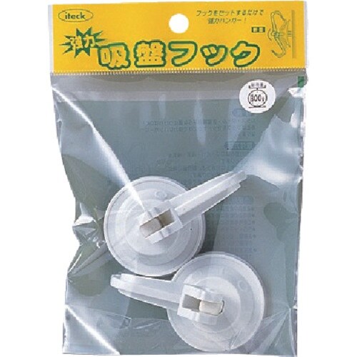 光 吸盤フック 小(1P2ヶ入)