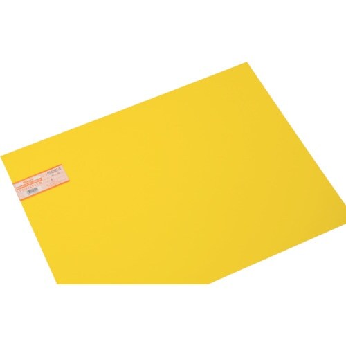 光 ポリスチレン板 黄 450×600×0.5mm