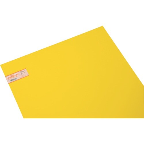 光 ポリスチレン板 黄 600×900×0.5mm