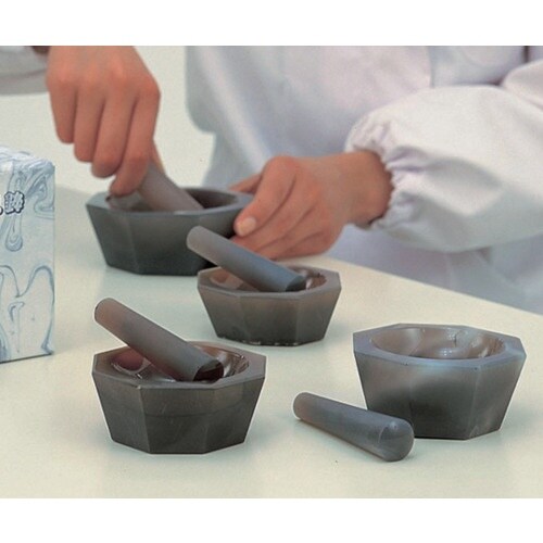 AS メノー乳鉢深型110×130×45乳棒付